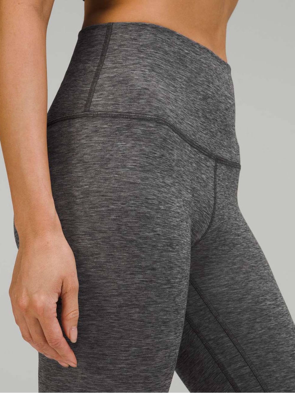 lululemon High-Rise Heather Charcoal Align Leggings 8